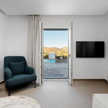 Thalelion 3 Bedroom Villas With Private Pool And Jacuzzi Naxos City Exterior photo