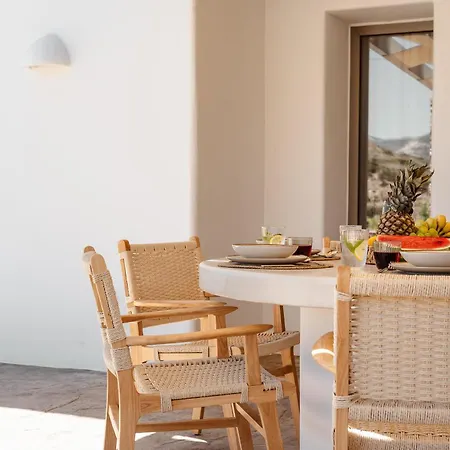 Thalelion 3 Bedroom Villas With Private Pool And Jacuzzi Naxos City Exterior photo
