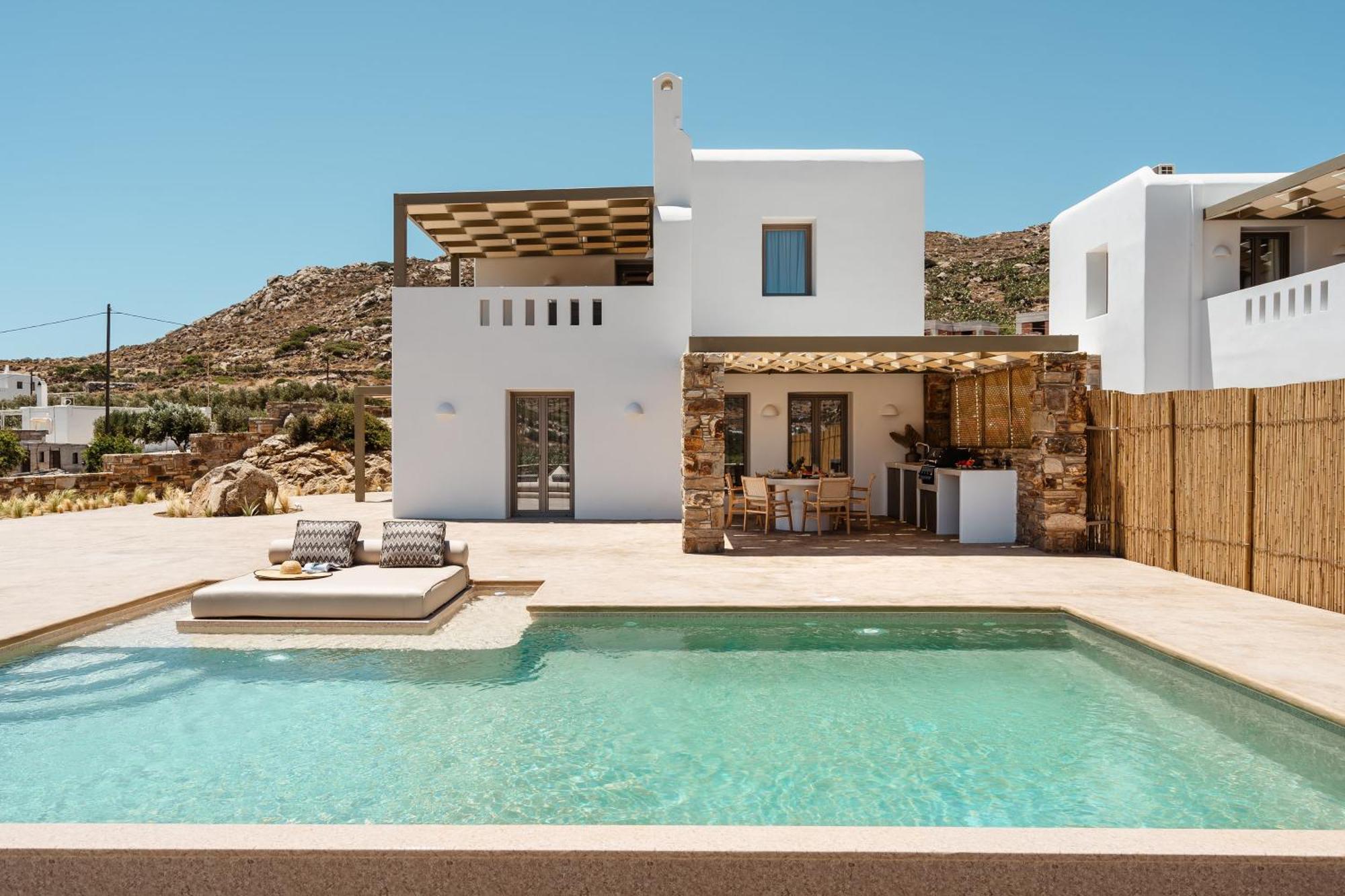 Thalelion 3 Bedroom With Private Pool And Jacuzzi Villa Naxos City