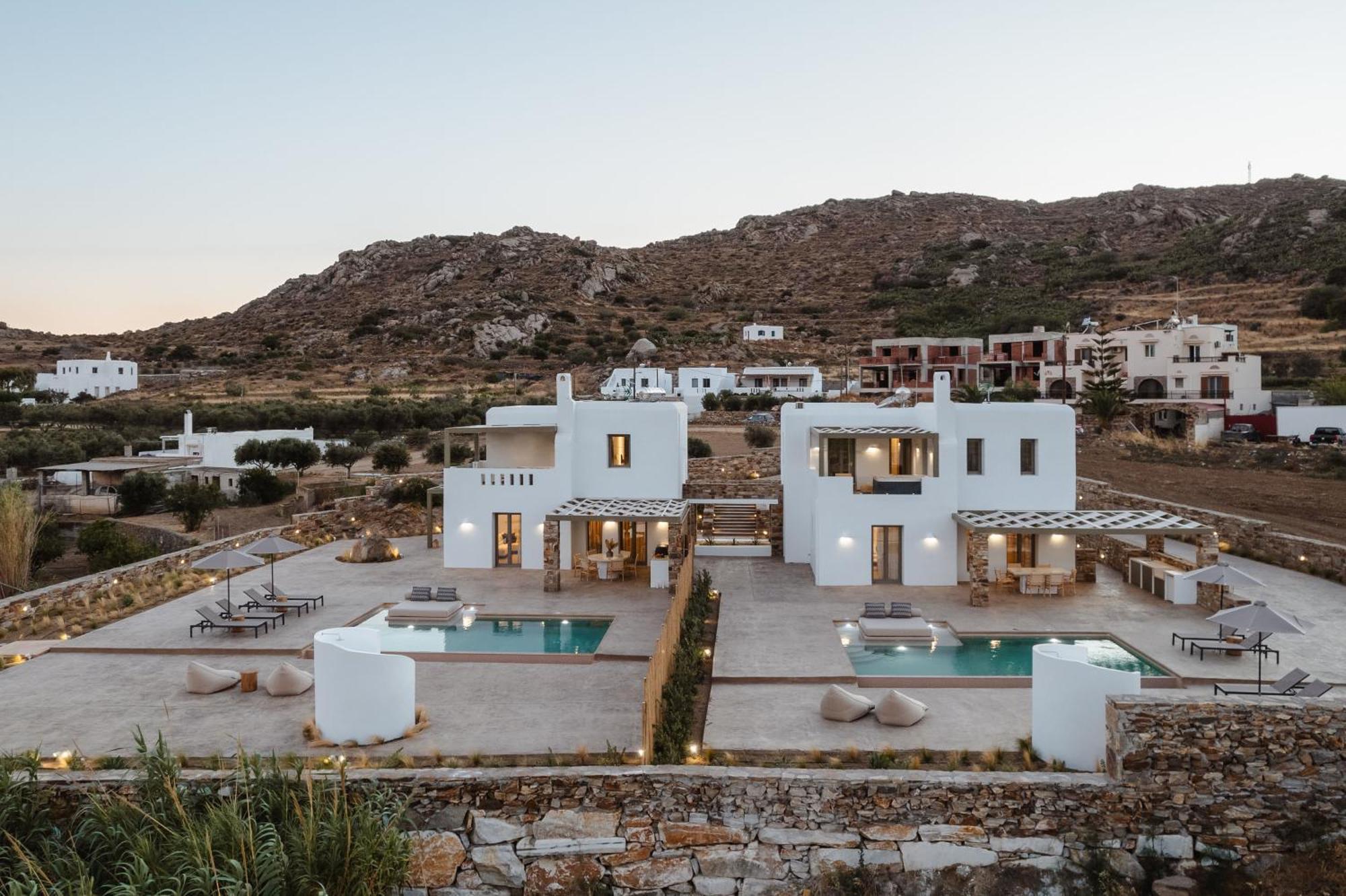 Villa Thalelion 3 Bedroom With Private Pool And Jacuzzi Naxos City